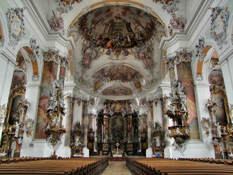 Basilika Ottobeuren Hauptschiff