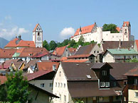Altstadt von Fssen