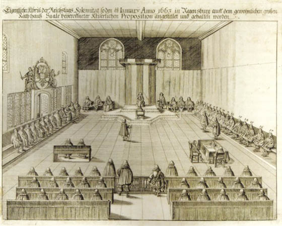 Immerwhrender Reichstag zu Regensburg 1663