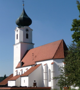 Filialkirche St. Michael im Ortsteil Jgerndorf