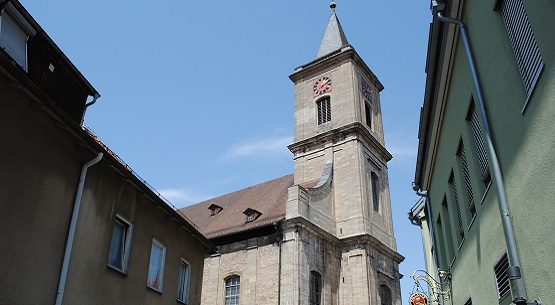 Katholische Stadtpfarrkirche Mari Himmelfahrt in Bad Neustadt an der Saale