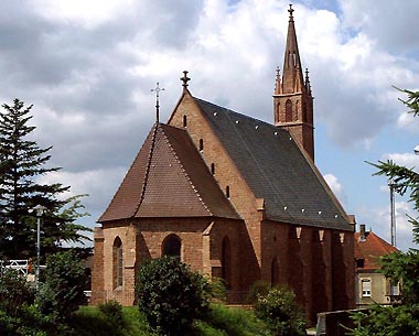 Rochuskapelle im Ortsteil Bad Mingolsheim