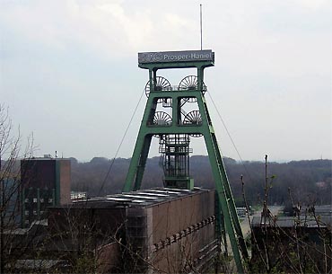 Frderturm der Zeche Prosper-Haniel in Bottrop