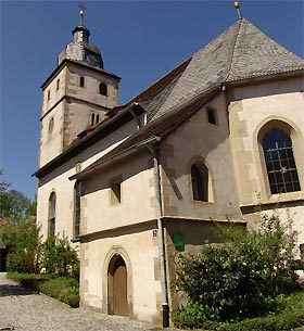 Evangelische Kirche St. Cosmas und Damian in Euerbach
