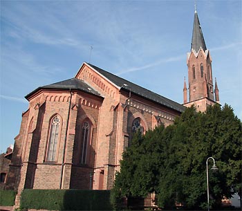 Evangelisch-lutherische Kirche im Stadtteil Seulberg