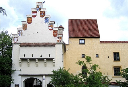 Eingangstor Burg Grnwald