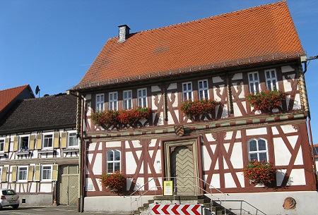 Historisches Rathaus im Ortsteil Markbel