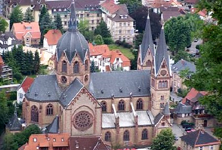 Katholische Pfarrkirche St. Peter in Heppenheim