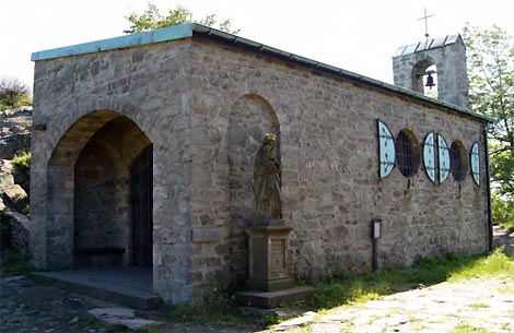 Gangolfskapelle auf der Milseburg