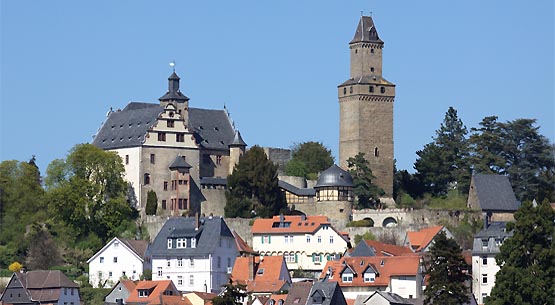 Burg Kronberg ber der Altstadt