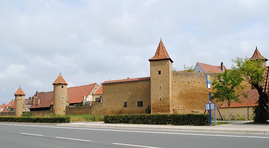 Teile der Stadtmauer
