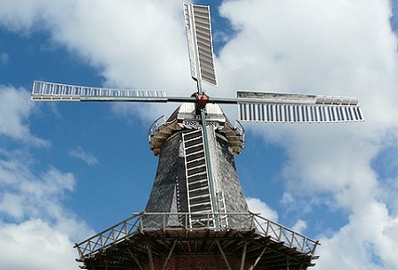 Windmhle in Ostfriesland