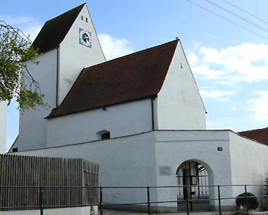 Kirche St. gidius im Ortsteil Echenzell