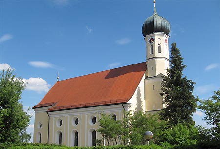 Katholische Filialkirche St. Georg im Ortsteil Pring