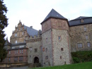 Schloss Eisenbach - Hauptburg mit fnfeckigem Bergfried