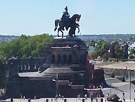 Kaiser-Wilhelm-Denkmal am Deutschen Eck in Koblenz