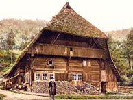 Schwarzwlder Bauernhaus um 1900