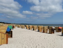 Strandkrbe an der Ostsee