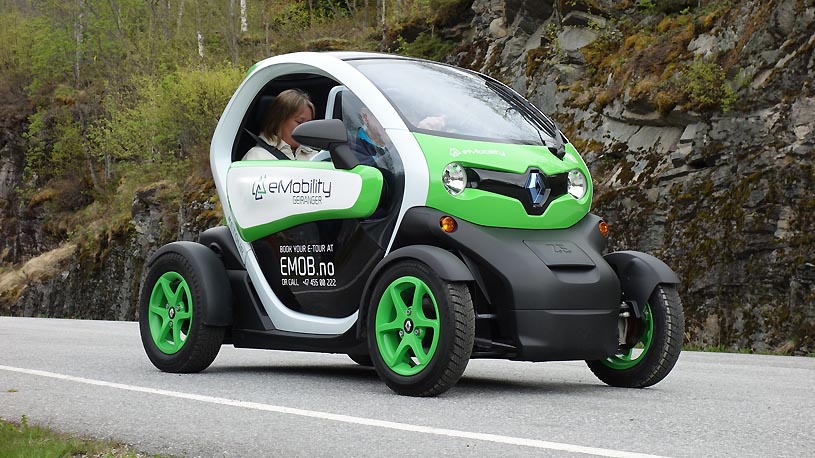 Twizy - Kleines Elektromobil von Renault