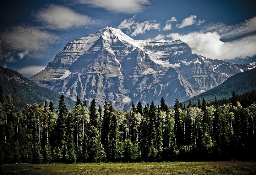 Mount Robson in den Kanadischen Rocky Mountains