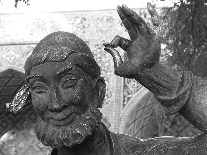 Denkmal des Nasreddin Hodja - usbekischer Eulenspiegel