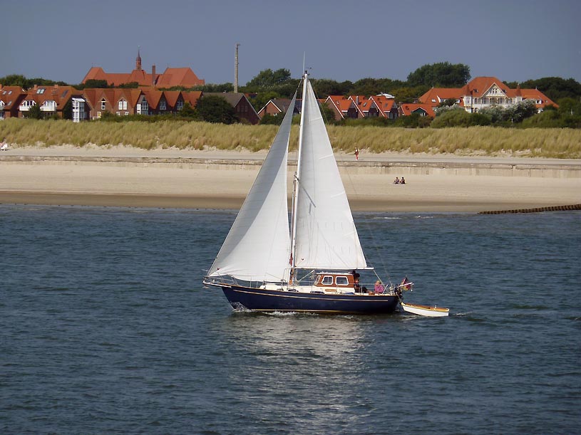 Segelschiff vor Norderney