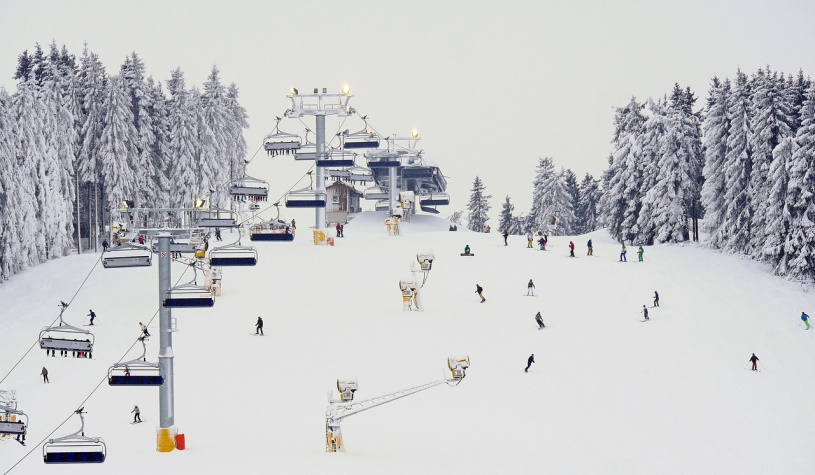 Skigebiet in Winterberg