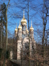 Die Russisch-Orthodoxe Kirche ist ein russisch-orthodoxes Gotteshaus und befindet sich auf dem Neroberg in Wiesbaden.