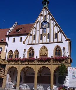 Gotisches Rathaus in Amberg Gotisches Rathaus in Amberg