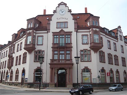 Rathaus in Aue Rathaus in Aue