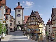 Am Plnlein in Rothenburg ob der Tauber