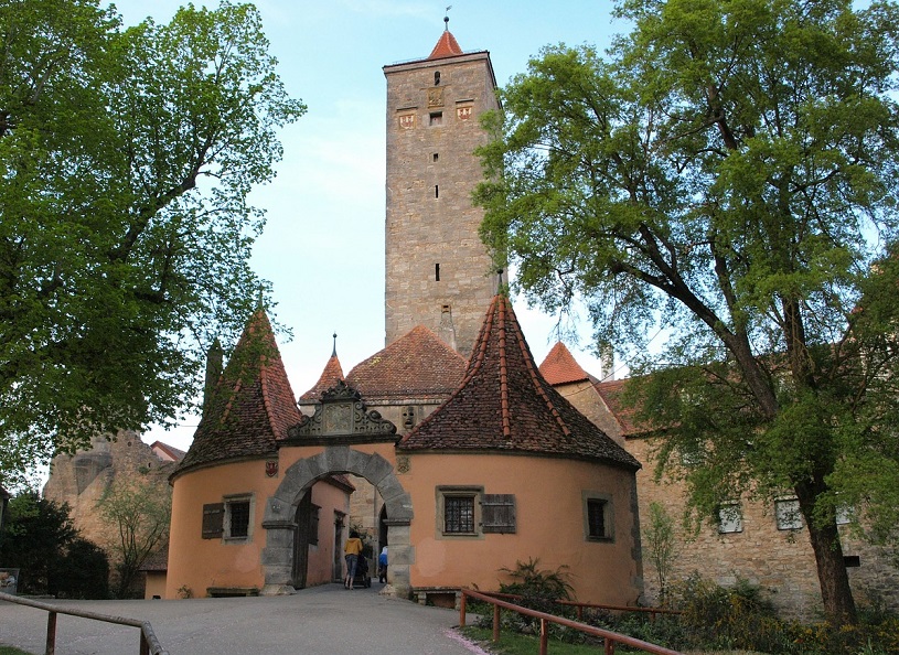 Burgtor in Rothenburg ob der Tauber