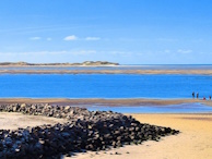 Am Strand auf Amrum