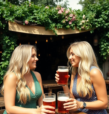 Im Biergarten
