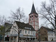 Siegburg mit Pfarrkirche St. Servatius