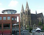 Clemensgalerie und Clemens-Kirche in Solingen