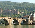 Heidelberger Schloss und alte Neckarbrücke