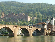 Heidelberger Schloss und alte Neckarbrücke