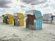 Strandkrbe in Norddeich