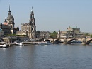 Blick auf Dresden und Elbe