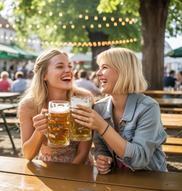 Im Biergarten