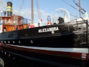 Historisches Dampfschiff Alexandra