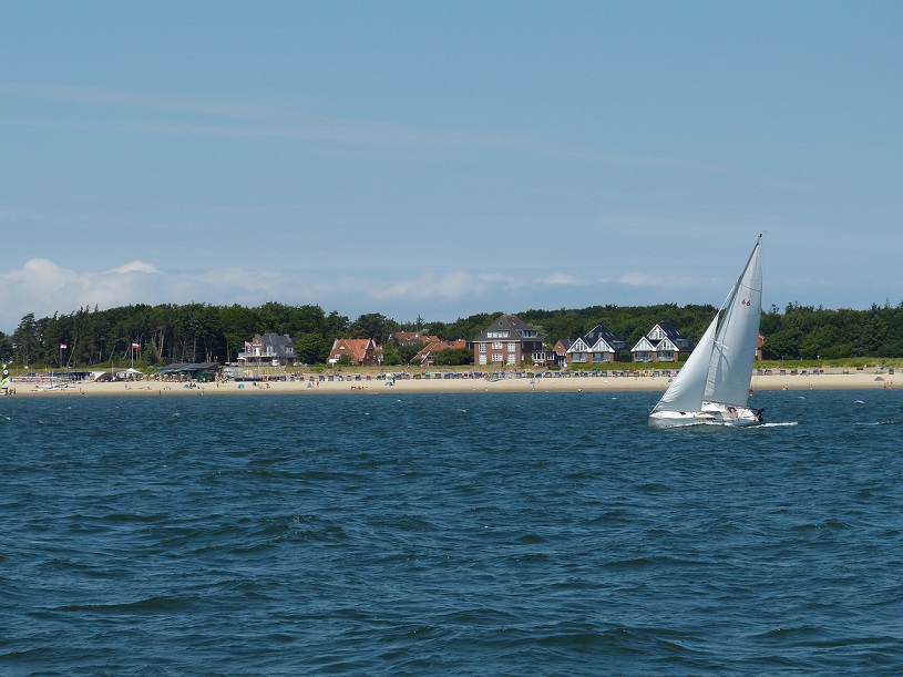 Segelboot vor Wyk