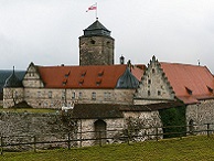 Festung Rosenberg über der Kronacher Altstadt