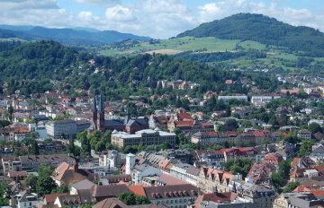 Blick auf Freiburg