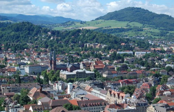 Blick auf Freiburg