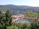 Blick auf Heidelberg