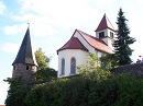 Stadtmauer mit Evangelischer Kirche