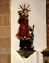 Statue des Hl. Laurentius in der Pfarrkirche