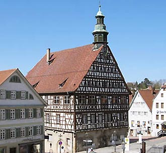 Rathaus in Backnang